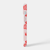 Étui de smartphone avec motif floral (Côté gauche)