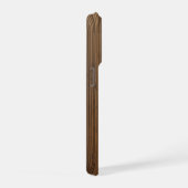 Étui de smartphone avec texture en bois (Côté droit)