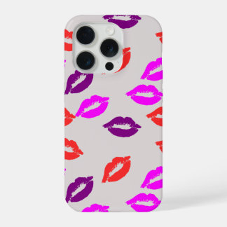 Étui de smartphone avec un motif de baisers