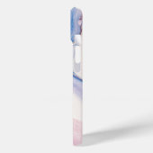 Étui de téléphone à aquarelle abstraite moderne (Verso / Gauche)