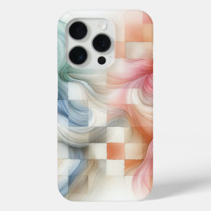 Étui de téléphone à aquarelle éthérée de luxe, pas