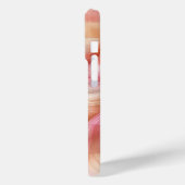 Étui de téléphone à aquarelle éthérée de luxe, pas (Verso / Gauche)
