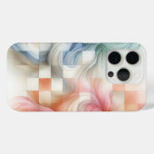 Étui de téléphone à aquarelle éthérée de luxe, pas (Verso (horizontal))