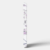 Étui de téléphone à branches et fleurs roses print (Verso / Gauche)