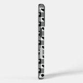 Étui de téléphone à carreaux gingham esthétique av (Verso / Droite)