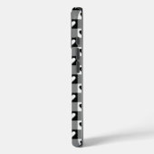 Étui de téléphone à carreaux gingham esthétique av (Verso / Gauche)
