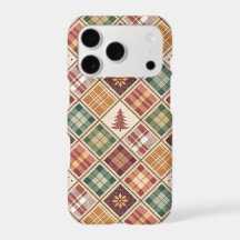 Étui de téléphone à carreaux pour vacances esthéti