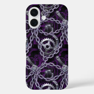 Étui de téléphone à chaîne Cyber Gothic