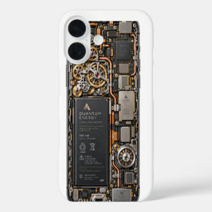 Étui de téléphone à circuit imprimé de technologie