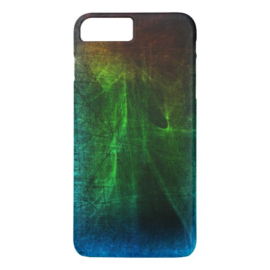 Étui de téléphone à couleurs néon cool (Dos)