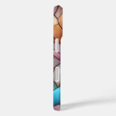 Étui de téléphone à effet de vitrail Mosaïque flor (Verso / Droite)