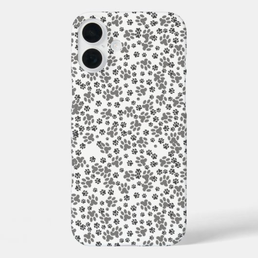 Étui de téléphone à empreinte de patte (Verso)