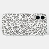 Étui de téléphone à empreinte de patte (Verso (horizontal))