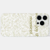 Étui de téléphone à esthétique botanique "Profitez (Verso (horizontal))