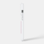 Étui de téléphone à esthétique florale rose 'Sois (Côté gauche)