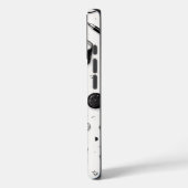 Étui de téléphone à esthétique noir et blanc (Verso / Gauche)