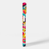 Étui de téléphone à formes géométriques 3D vibrant (Verso / Droite)