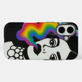 Étui de téléphone à fumée arc-en-ciel (Verso (horizontal))