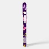 Étui de téléphone à impression de patte florale av (Verso / Gauche)