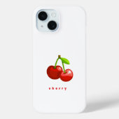 étui de téléphone à la cerise (Verso)