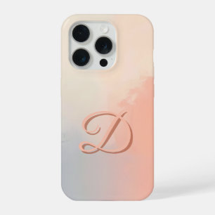 Étui de téléphone à lettre D minimale – Monogramme