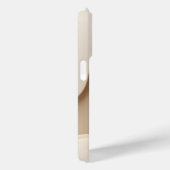 Étui de téléphone à lettre W minimale – Monogramme (Verso / Droite)