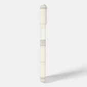 Étui de téléphone à monogramme classique à carreau (Verso / Droite)