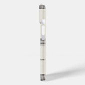 Étui de téléphone à monogramme classique à carreau (Verso / Gauche)