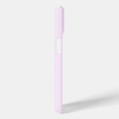 Étui de téléphone à monogramme lavande élégant per (Verso / Droite)