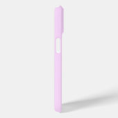 Étui de téléphone à monogramme violet clair person (Verso / Droite)