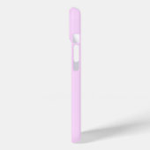 Étui de téléphone à monogramme violet clair person (Verso / Gauche)