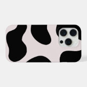 Étui de téléphone à motif abstrait moderne de blob (Verso Horizontal)