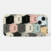 Étui de téléphone à motif de chat mignon (Verso Horizontal)