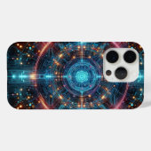 étui de téléphone à motif de circuit numérique (Verso (horizontal))
