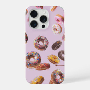 Étui de téléphone à motif de donuts sucrés – Dé