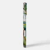 Étui de téléphone à motif de feuille de style vitr (Verso / Droite)