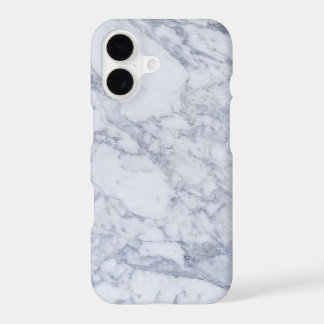 Étui de téléphone à motif de marbre blanc