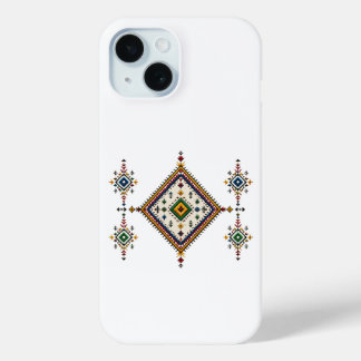 Étui de téléphone à motif diamant berbère amazigh