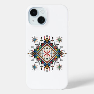 Étui de téléphone à motif diamant berbère amazigh