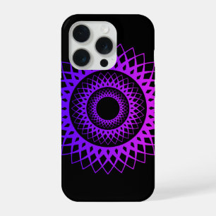 Étui de téléphone à motif géométrique