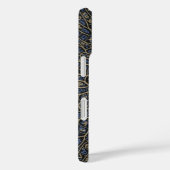 Étui de téléphone à motif mosaïque complexe (Verso / Droite)