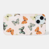 Étui de téléphone à motif papillon (Verso Horizontal)