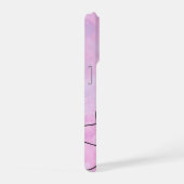 Étui de téléphone à motif papillon rose cœur esthé (Côté droit)