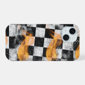 Étui de téléphone à motif Racing Flames (Verso Horizontal)