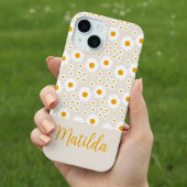 Étui de téléphone à motif tournesol personnalisé