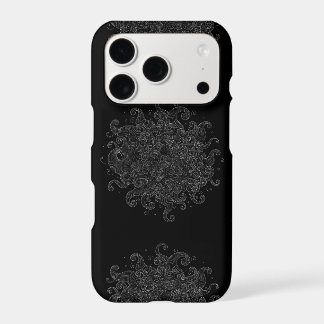 Étui de téléphone à motifs de vagues abstraites en