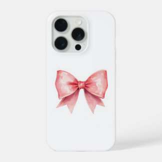 Étui de téléphone à nœud rose mignon 🎀 | Style co