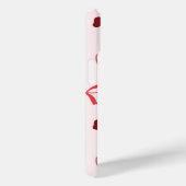 Étui de téléphone à nœud rouge élégant (Verso / Droite)