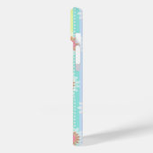 Étui de téléphone à rayures arc-en-ciel marguerite (Verso / Gauche)