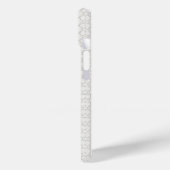 Étui de téléphone à rayures de luxe et housse esth (Verso / Gauche)